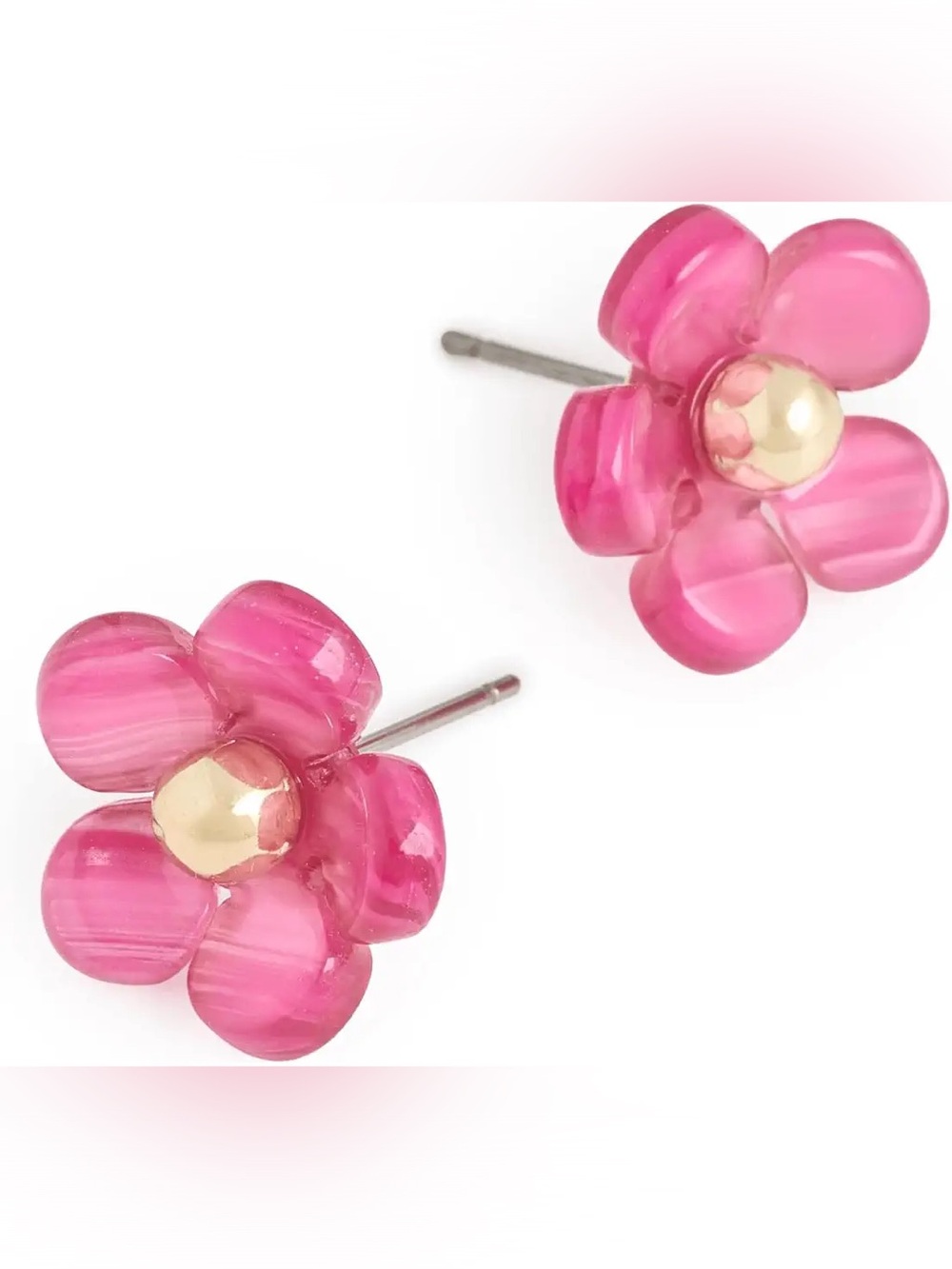 Kate Spade New York Summer Daze Pink Floral Studs